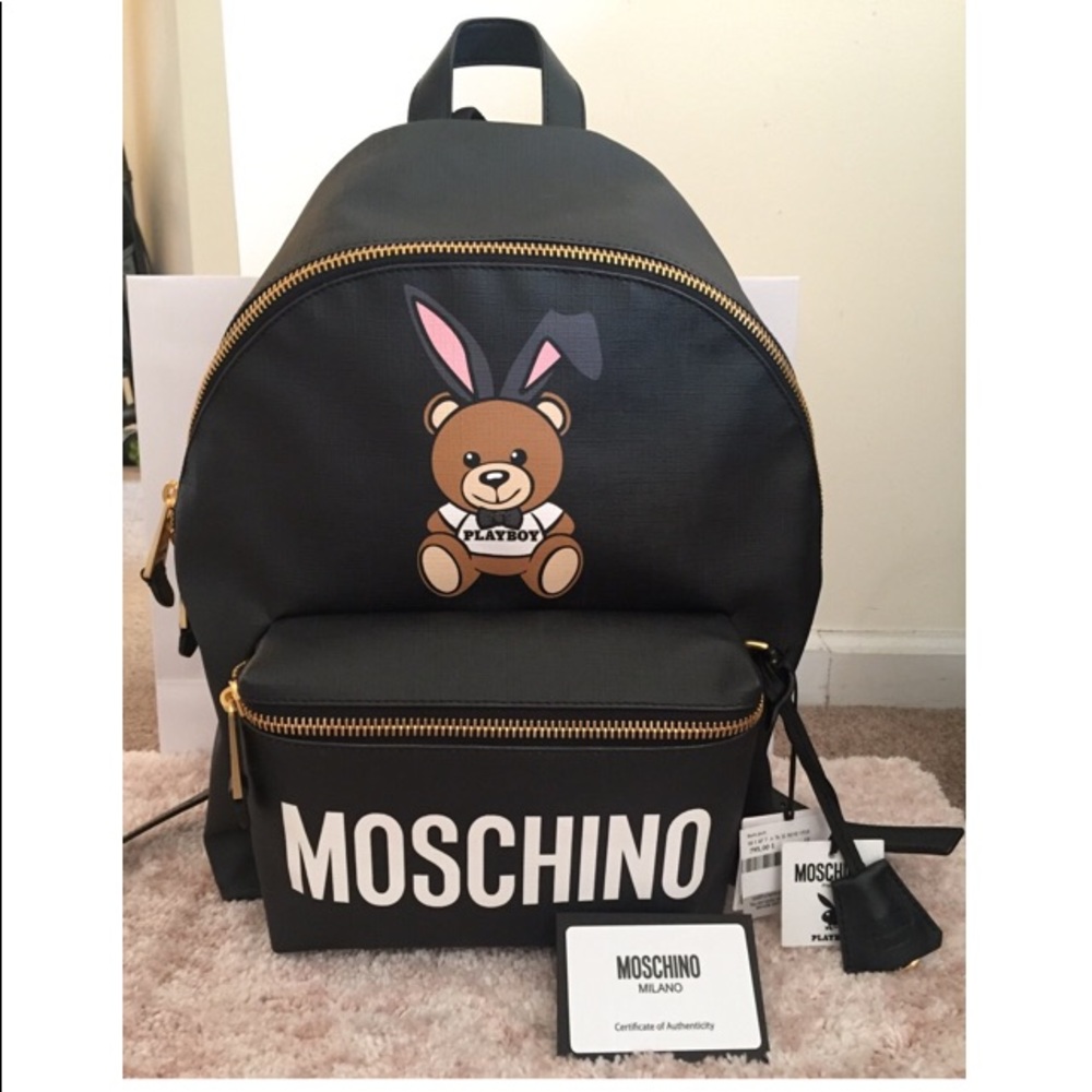 Moschino Teddy Bear Travel Size Backpack